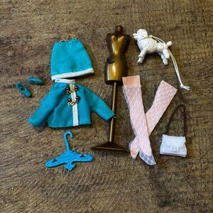 Topper Dawn doll clothes Chain Er Up blue 727